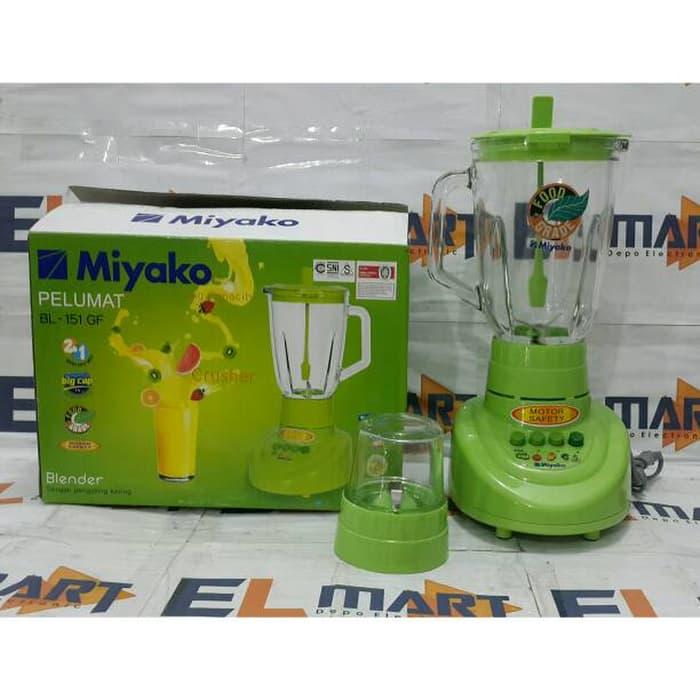 Sedang Diskon!! Miyako Blender Gelas Kaca 1,5L Bl151Gf - ready stock