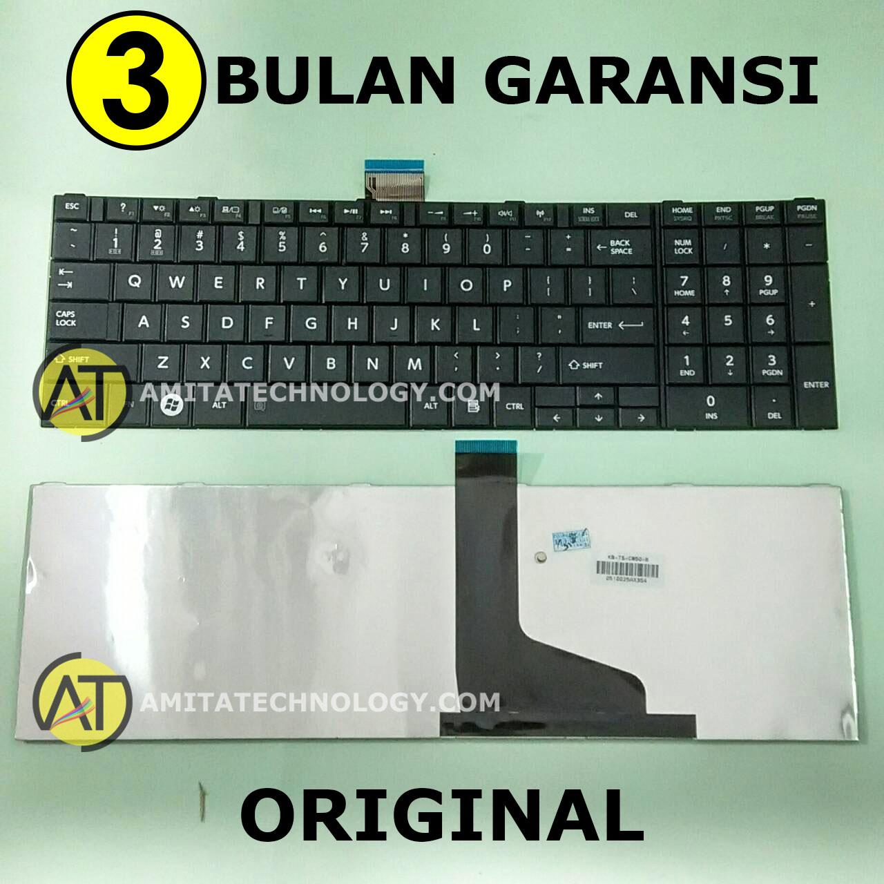 Keyboard Laptop ORIGINAL Toshiba Satellite C850 C850D C855 C855D L850