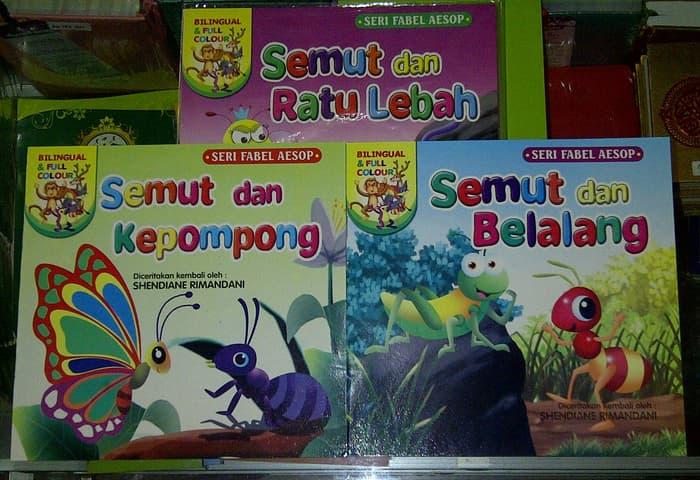 Buku Anak, buku cerita bergambar Seri Fabel, kaya akan pesan moral