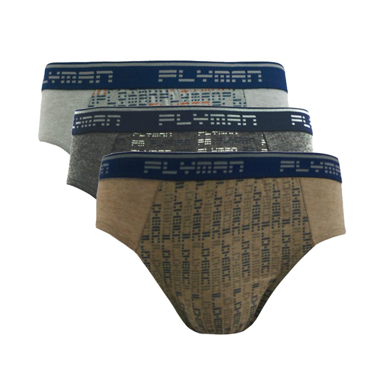 [Isi 3 Pcs] Celana Dalam Pria Dewasa Flyman FM 491