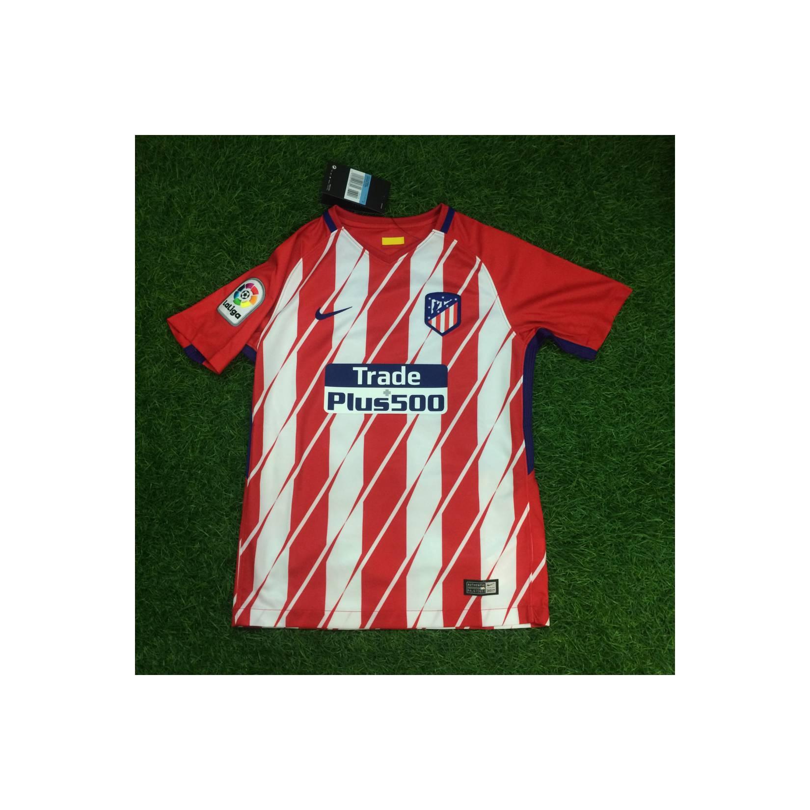 Original Jersey Atletico Madrid 2017-18 Home Baju Bola Asli