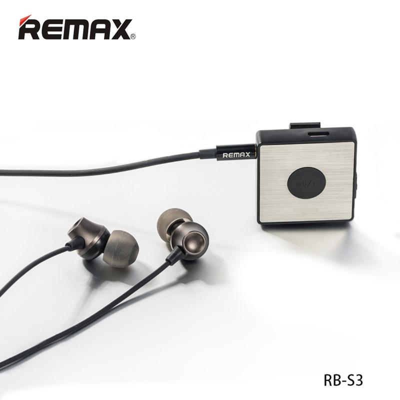 REMAX BT4.1 Clip-on bluetooth earphone / Receiver RB-S3 Samsung S8, Xiaomi 4x, Mi 8, Note 8, Iphone X, Iphone 8, Oppo F5, Vivo V9, Sony, LG
