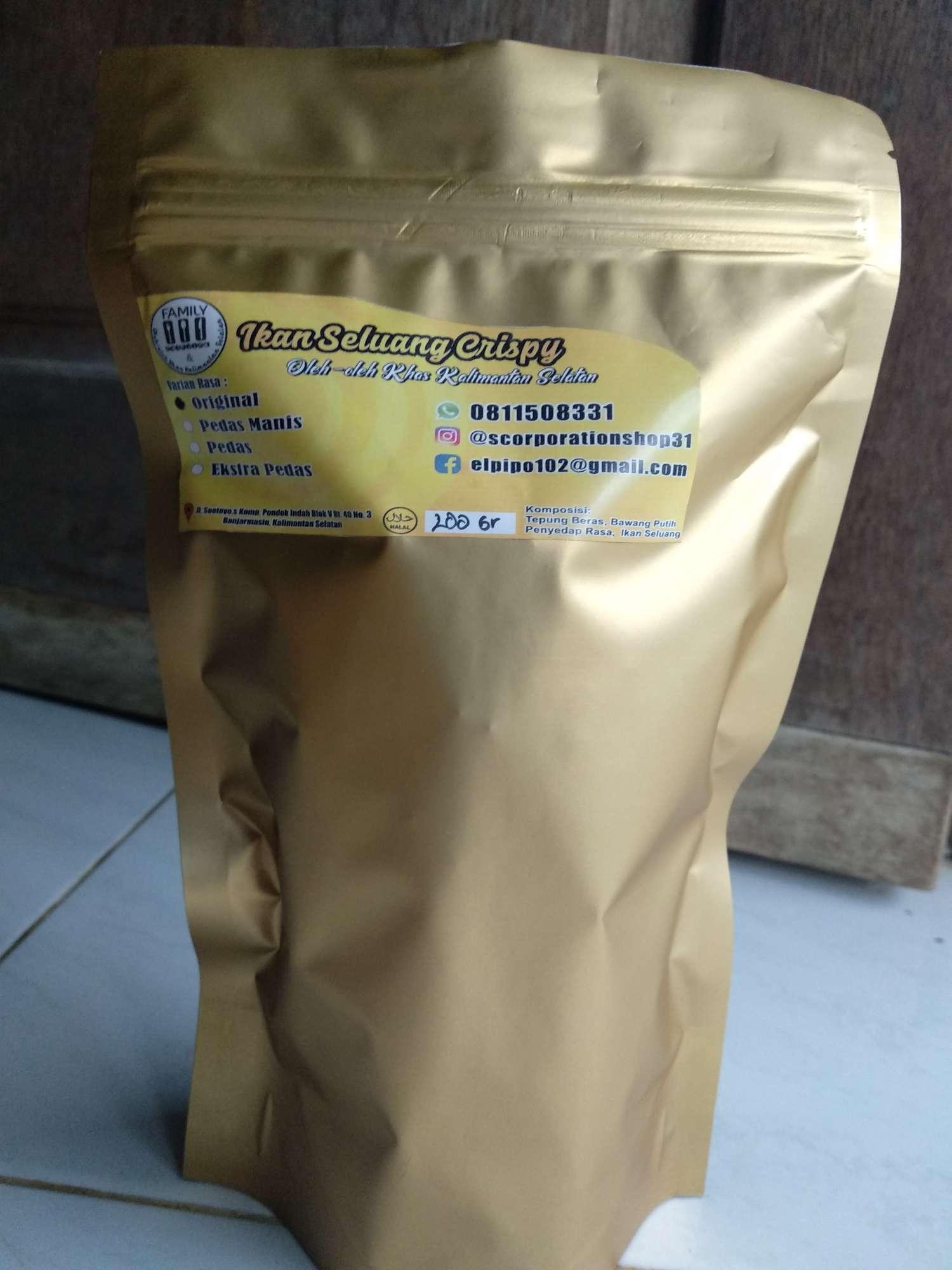 Snack Seluang Goreng Crispy Khas Banjarmasin