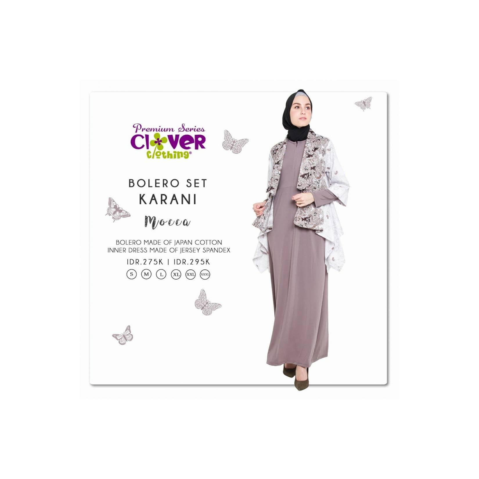 Gamis+Bolero Batik - Gamis Muslim - Baju keluarga - Original