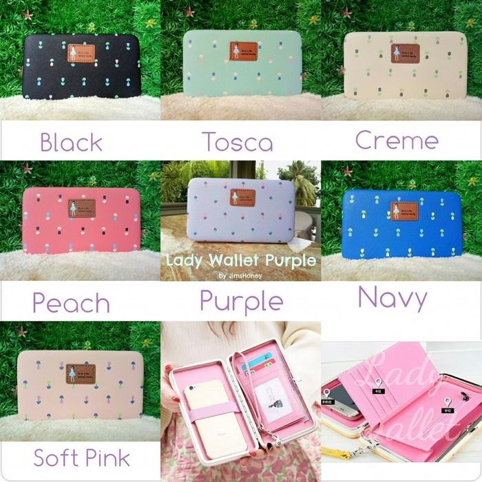 BEST SELLER!!! JH LADY WALLET - Dompet HP Import JIMSHONEY ORIGINAL - HvaXxs