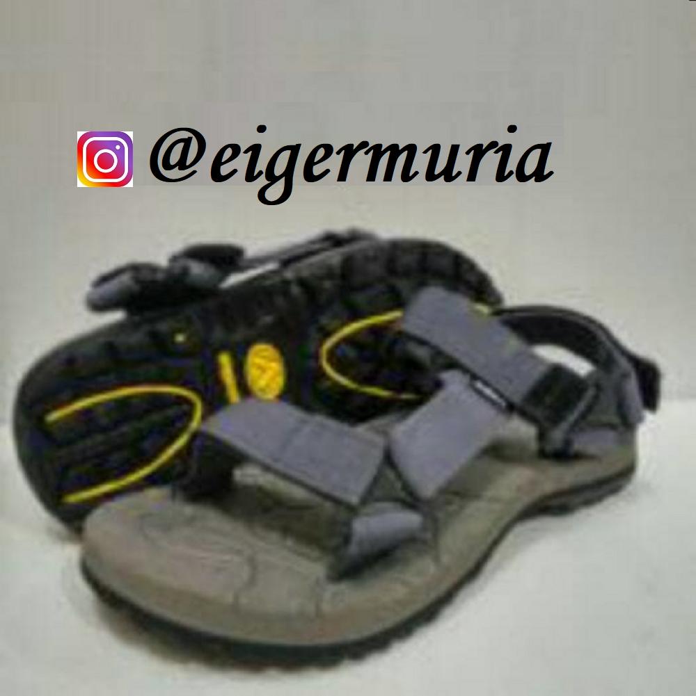SANDAL GUNUNG EIGER ABU-ABU / SANDAL GUNUNG EIGER TERBARU / SANDAL PENDAKI GUNUNG