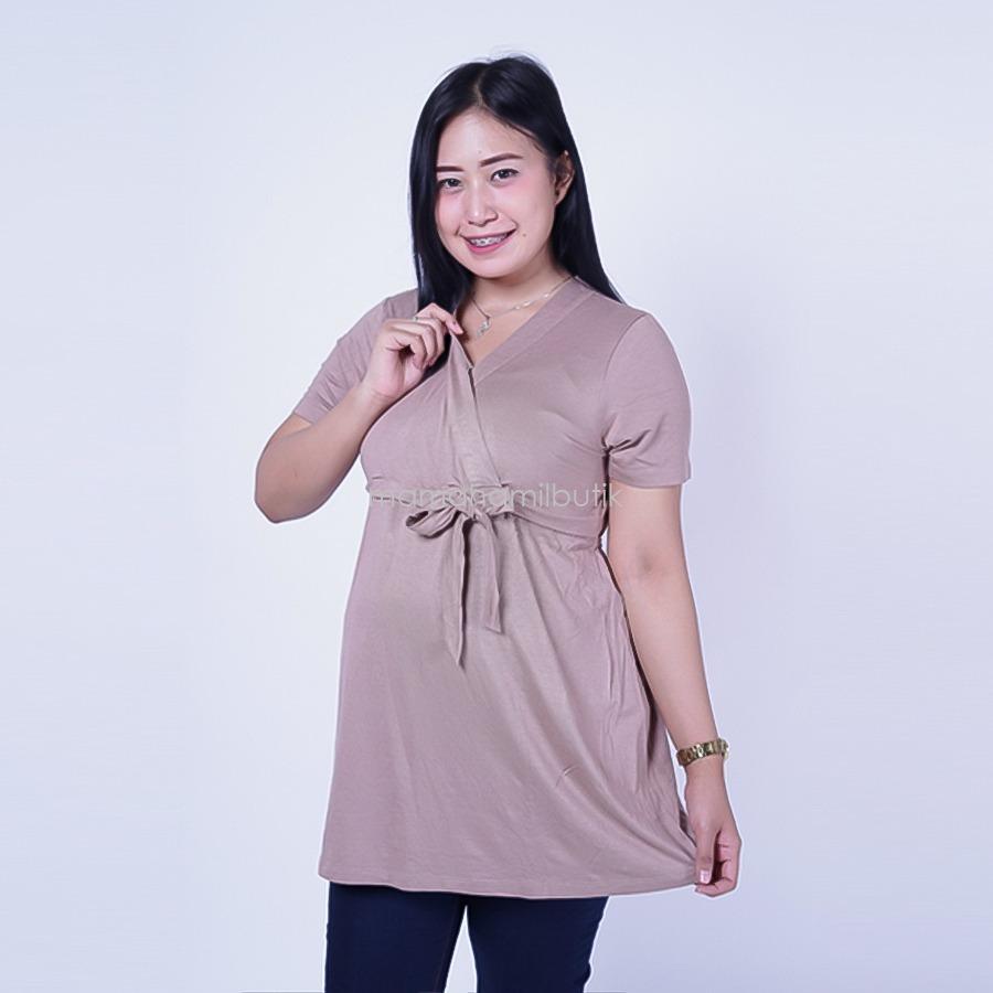 FREE CD Hamil Mama Hamil Baju Hamil Kaos Pita Nathalia Blouse / Baju Hamil Murah / Baju Hamil Untuk Kerja / Baju Hamil Muslim / Baju Hamil Seksi Baju Hamil Gamis / Baju Hamil Kerja Modis / Baju Hamil batik / Baju Hamil Menyusui