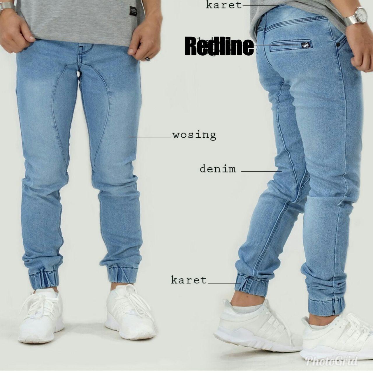 Celana Jeans Joger / Joger Jeans / Joger Denim Pria