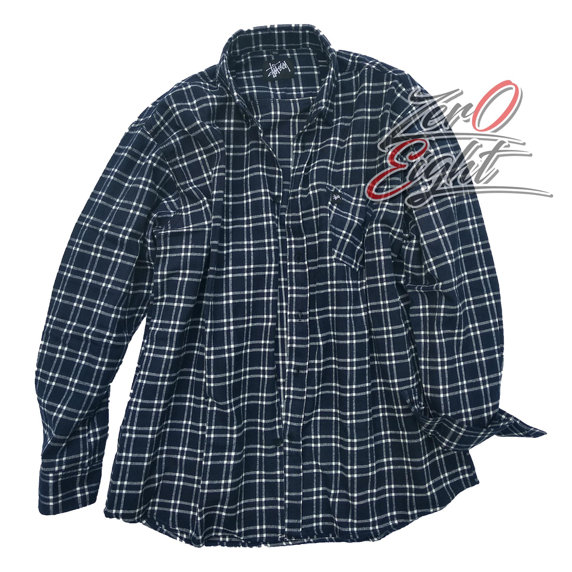 HT-ZEROEIGHT-BIG SIZE !! KEMEJA Bahan Flanel Size XXL-XXXL