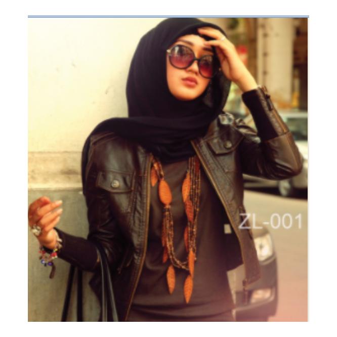 Jaket Kulit Wanita Dian Pelangi ZL-001 Semi kulit / Sintetis / Imitasi