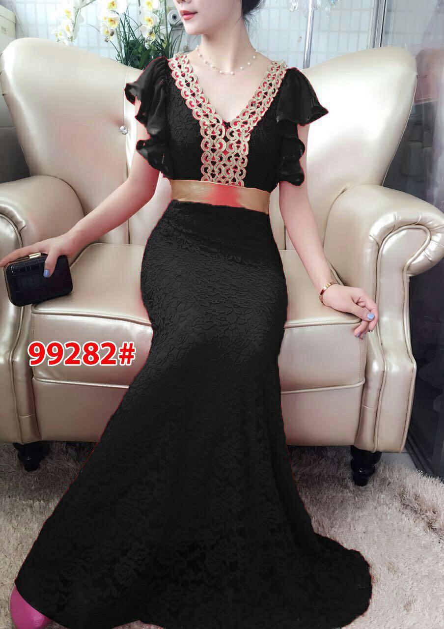 99282a# baju pesta import / gaun pesta import / baju pesta brokat / longdress fashion import / gaun panjang