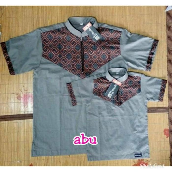 Baju koko anak ayah sepasang couple