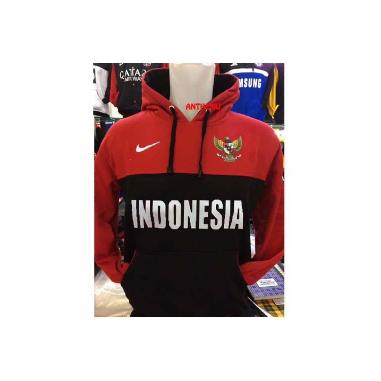 Sweter INDONESIA TIMNAS Hoodie Bola Jersey 2017 KW AAA