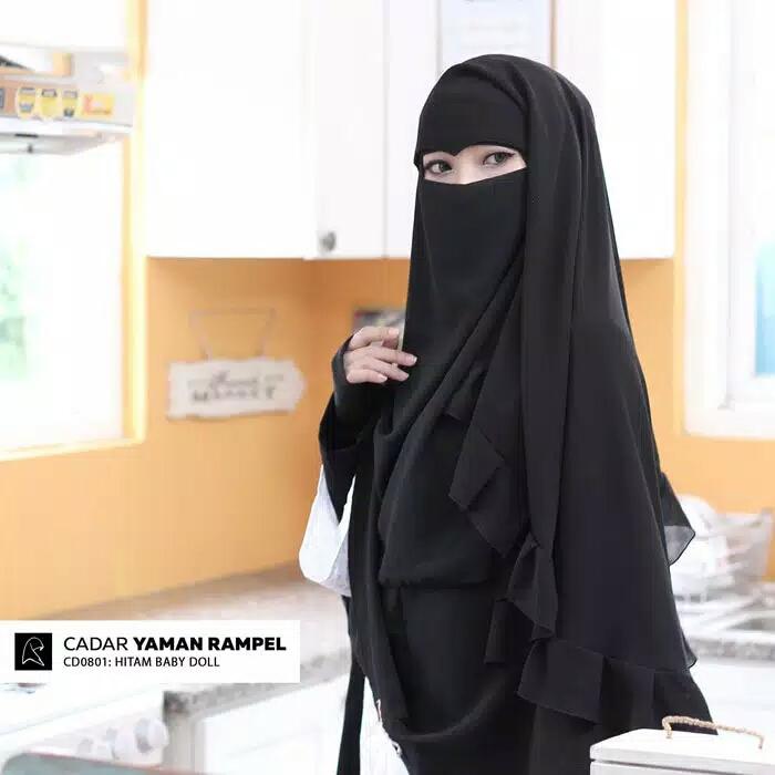 Cadar Yaman Rempel - Cadar Niqob Arab Mat'am - Promo Cadar Premium - Aksesoris Muslimah Syar'i Cadar Yaman Rempel - Cadar Niqob Arab Mat'am - Promo Cadar Premium - Aksesoris Muslimah Syar'i