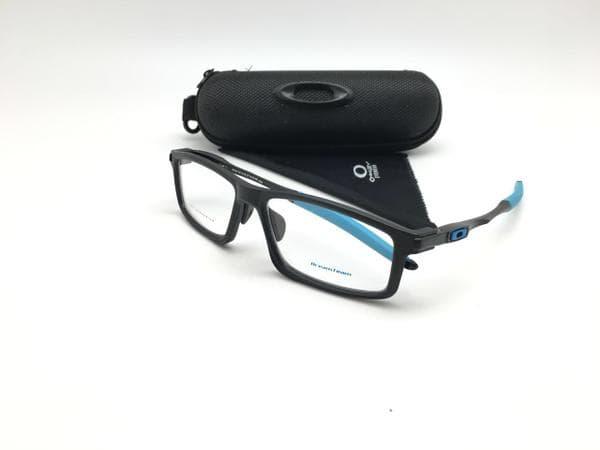 Harga Spesial!! Kacamata Frame Oakley Deviation Lite Tr ( Hitam Biru ) - ready stock