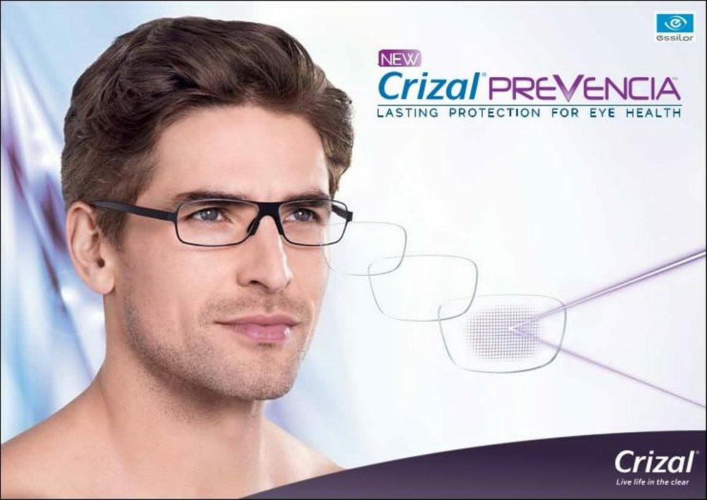 Lensa Essilor Single Vision Blue Light Blocking 1.56 Crizal PREVENCIA / Normal / Plus / Minus-Cyl Anti Radiasi Komputer