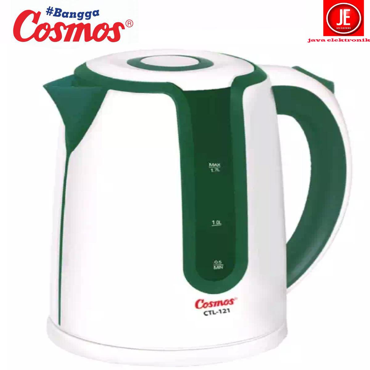 Cosmos Teko Listrik CTL 121 /kettle jar listrik/ketel garansi resmi