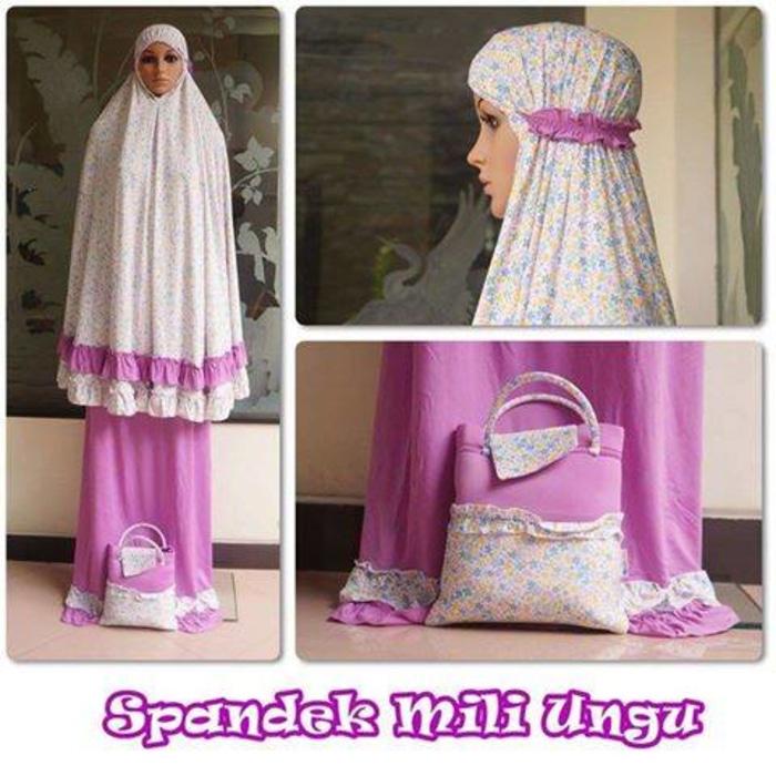 Perlengkapan Ibadah Mukena Spandek Berkualitas Sto 261