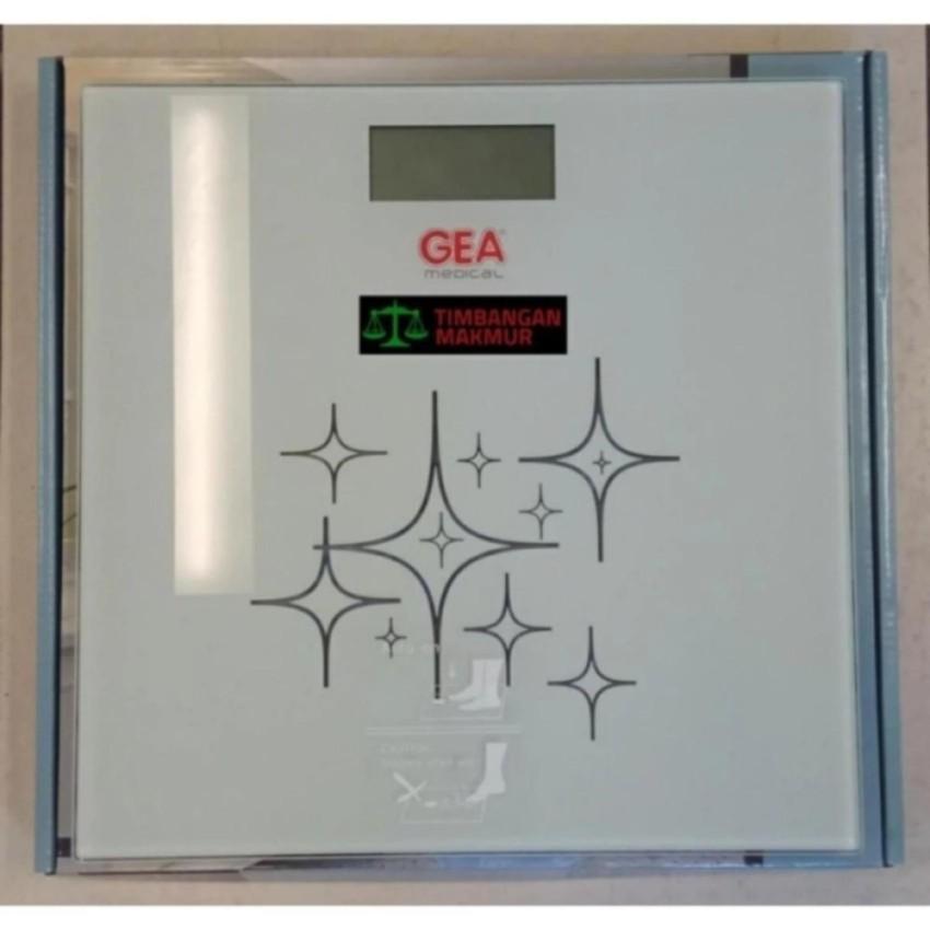 GEA Timbangan Badan Digital EB9350 / Timbangan Elektrik Transparan Lucu Unik / Alat Ukur Pengukur Berat Badan Program Diet