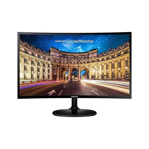 Monitor LED Curved Samsung LC24F390FHEXXD - HDMI - Hitam