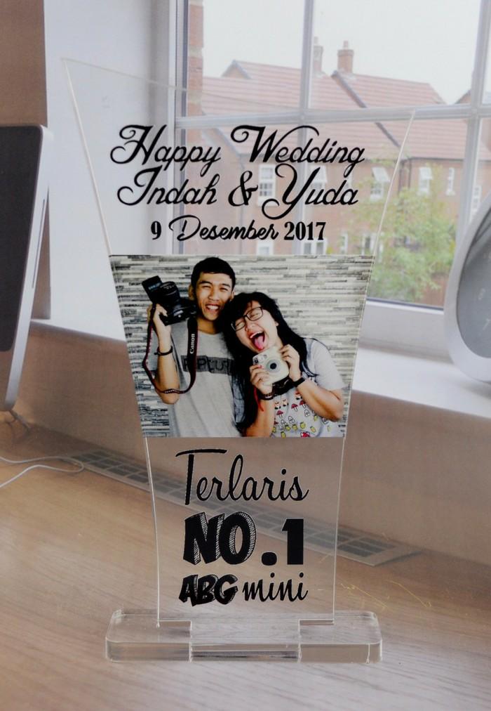 Harga Spesial!! Custom Cetak Piala Akrilik Murah, Jual Plakat Akrilik Murah - ready stock