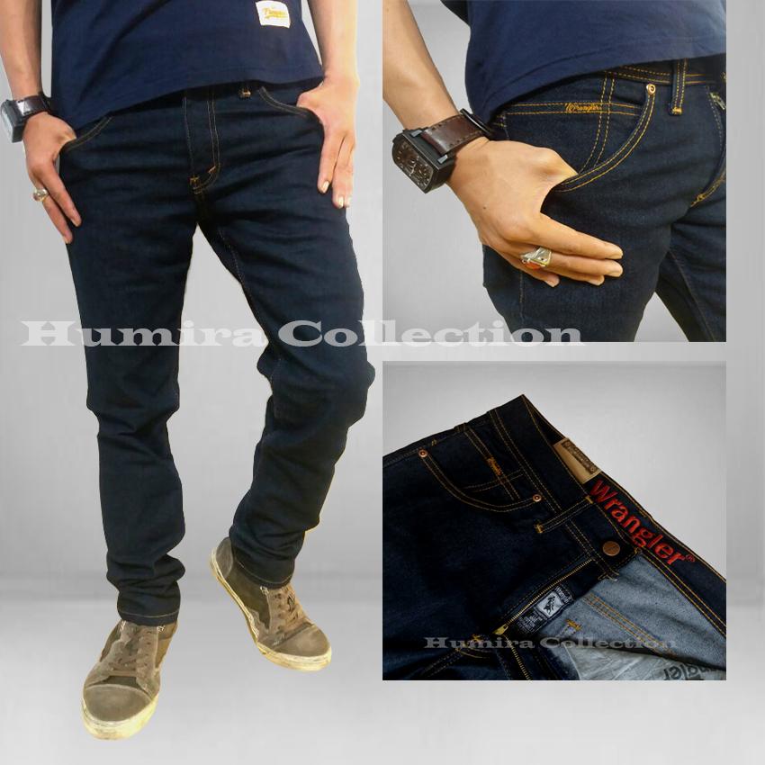 Celana Jeans Wrangler Skinny Straitch/Melar/lentur/ngaret-Biru Garmen-Branded Best Seller