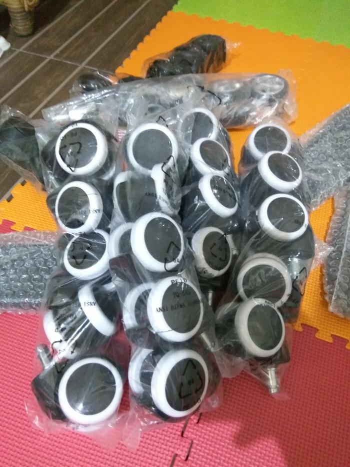 Roda Super untuk kursi kantor type tancap PU/PP
