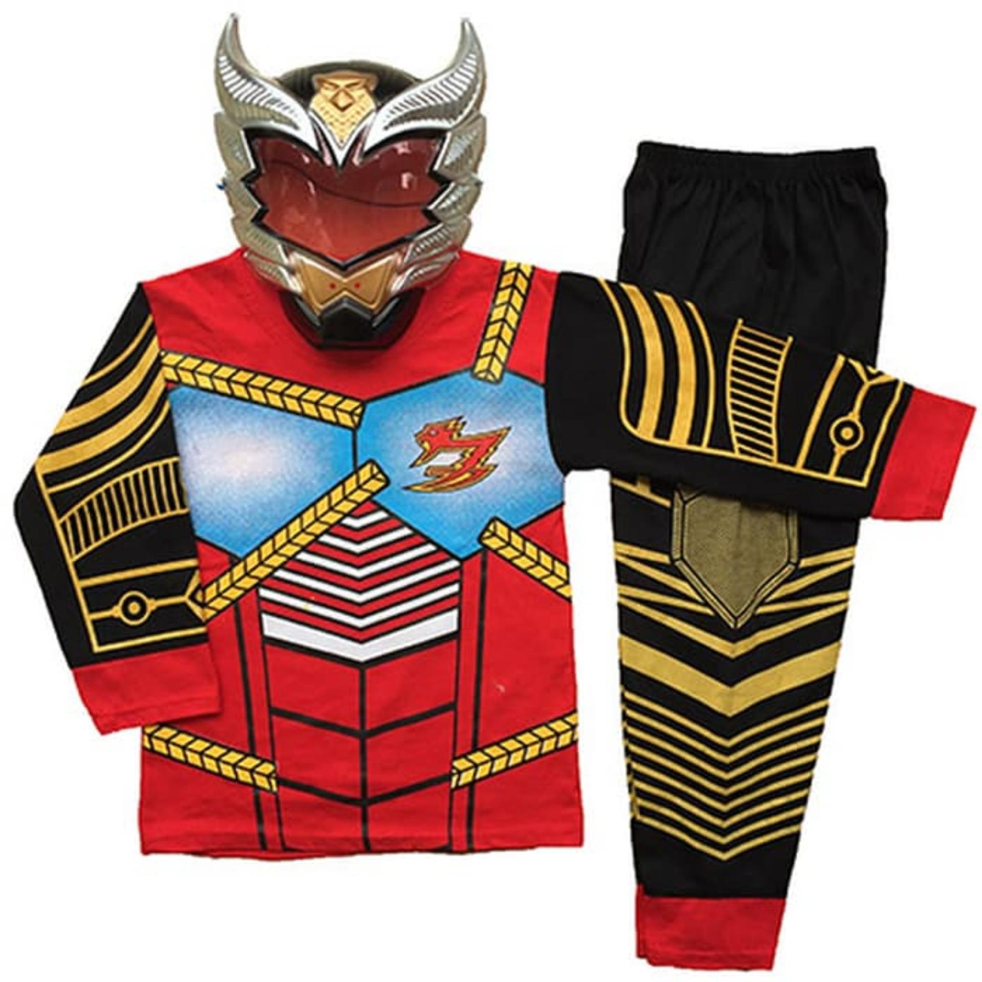 Baju Anak Kostum Topeng Superhero Satria Garuda Bima X