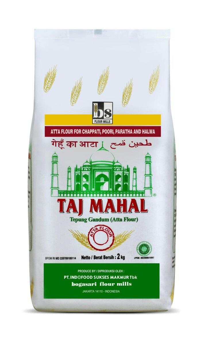 TAJ MAHAL Tepung Gandum (Atta Flour) 2Kg