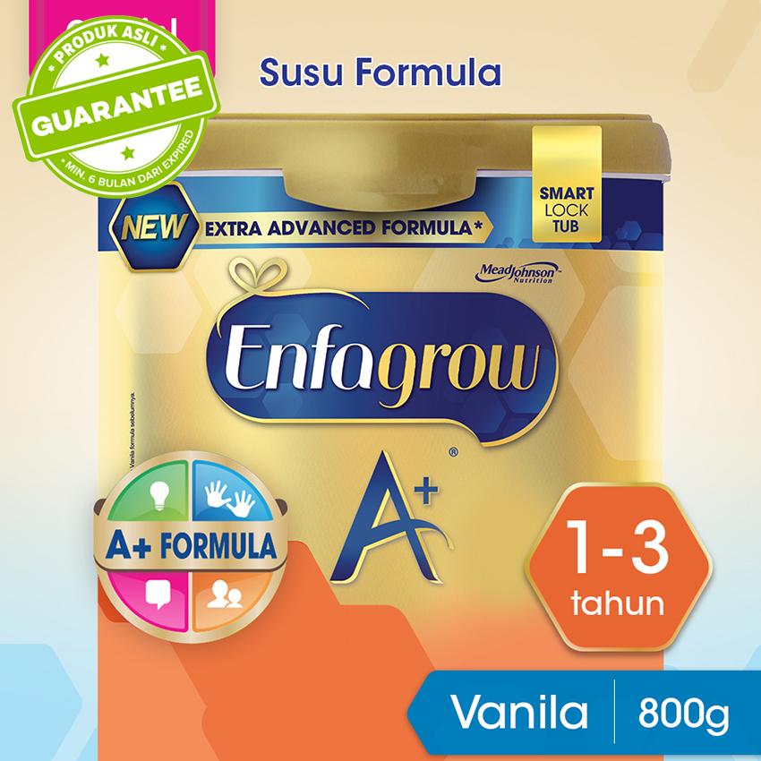 Enfagrow A+ 3 Susu Formula Pertumbuhan Batita - Vanila- 800g