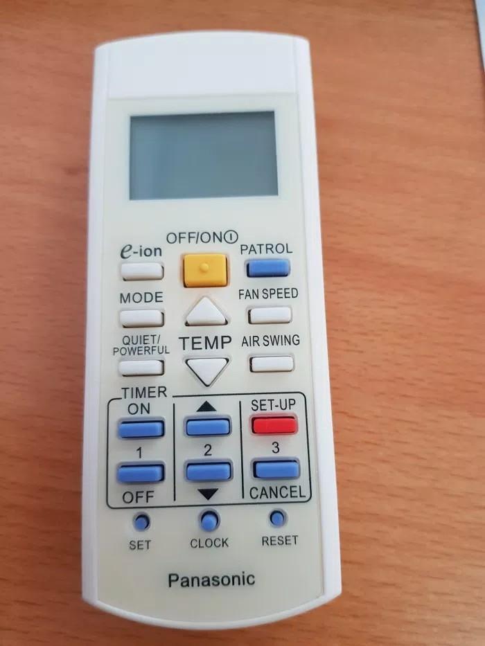 Remote ac panasonic multi