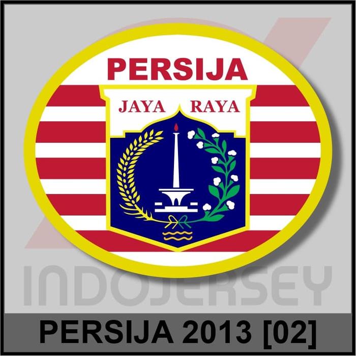 Promo Terbatas!! Patch Badge Flock Liga Indonesia - Persija Jakarta 2013 02 - ready stock