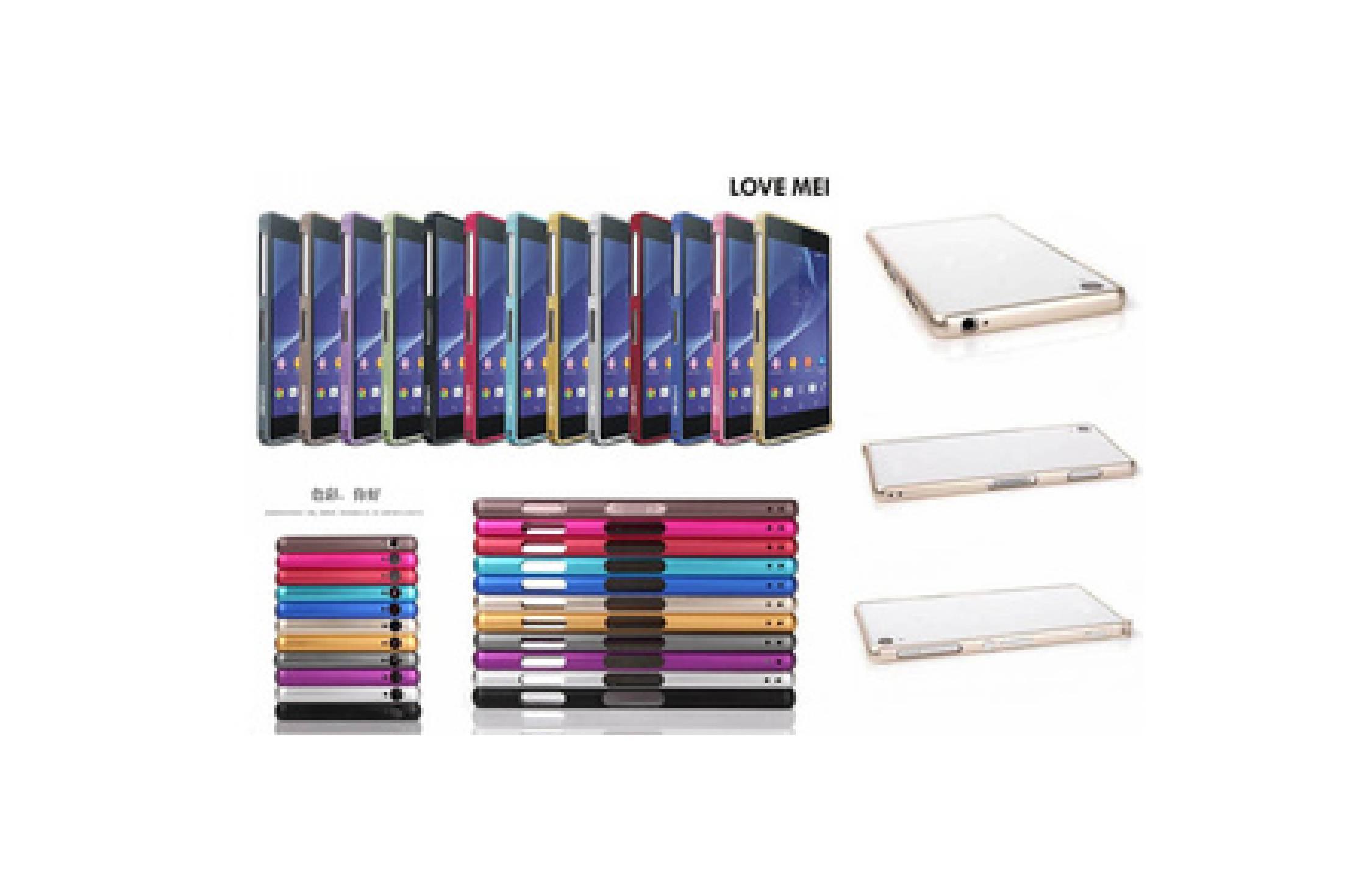 Jual Love Mei Metal Bumper Frame Cover Case Sony Xperia Z3 - Z3 Dual