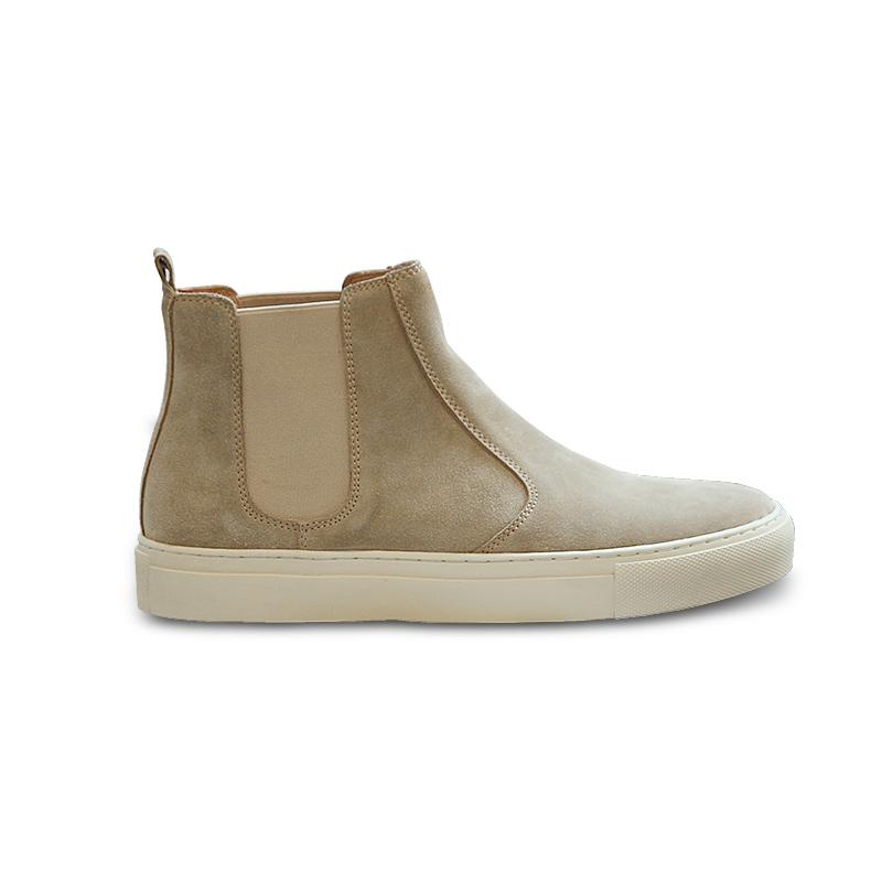 Musim Gugur Dan Musim Dingin Gaya Jepang Suede Mudah Dipakai Pria Boots Anak Boots (Khaki)