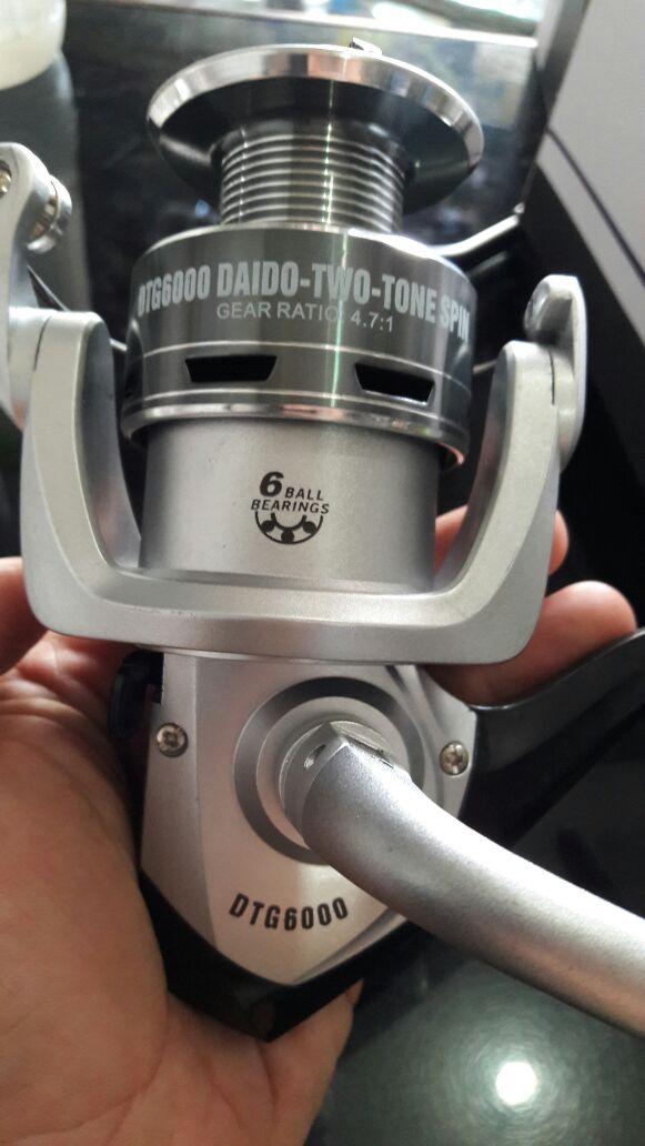 HOT PROMO!!! Reel daido two tone spin 6000 6 bb - Q3FIP5