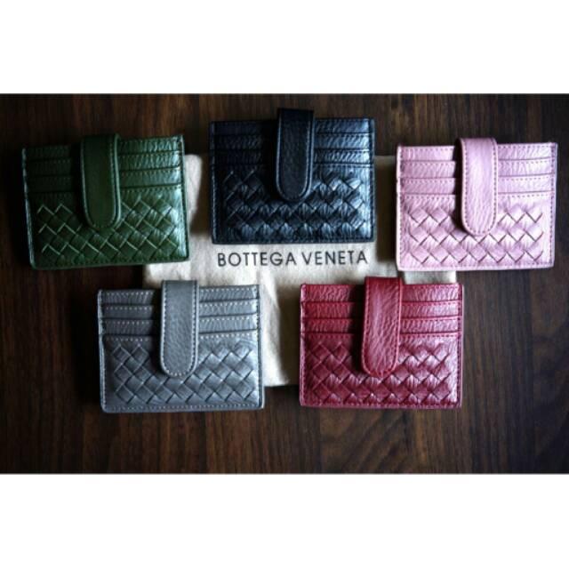 Bottega Venta Mini Card Slot Wallet