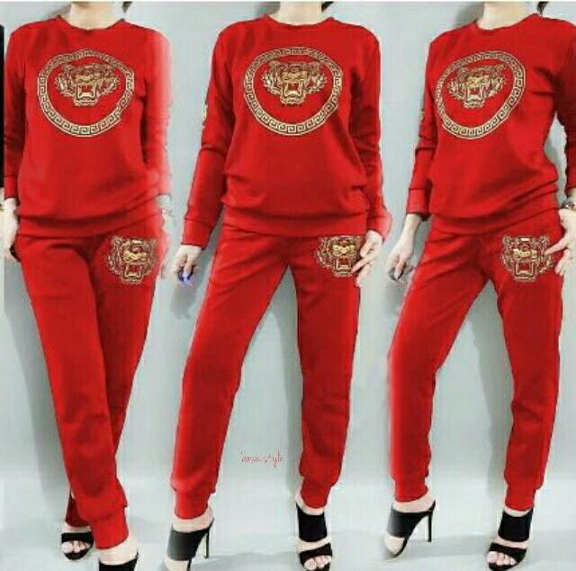 Queenshop Stelan Victory / Set Wanita / Setelan Wanita 