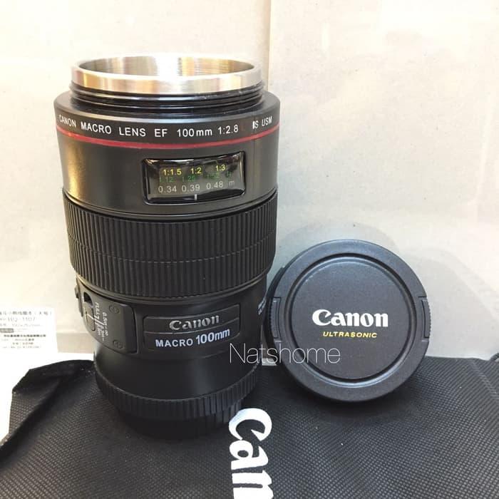 Sale - Gelas Mug Lensa Canon Macro Lens EF 100 mm High Quality