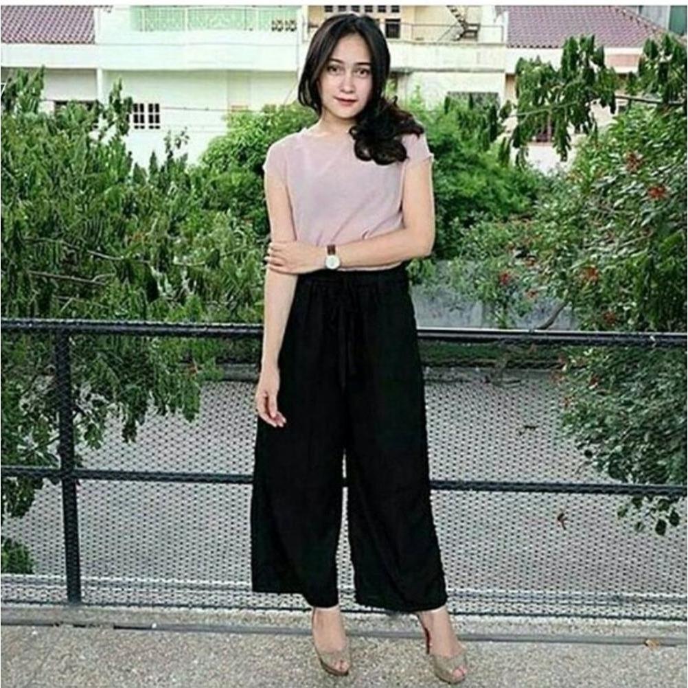 Baby Talk Club Celana Panjang Wanita Kulot - Celana Kulot Bahan Premium Celana Wanita Celana Panjang Kekinian Celana Panjang Sehari Hari