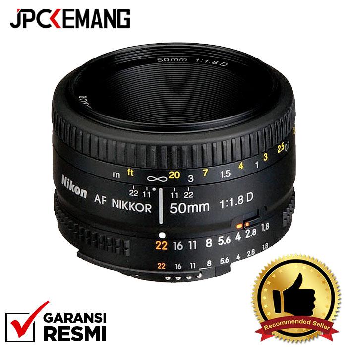 Nikon AF 50mm f/1.8D jpckemang GARANSI RESMI
