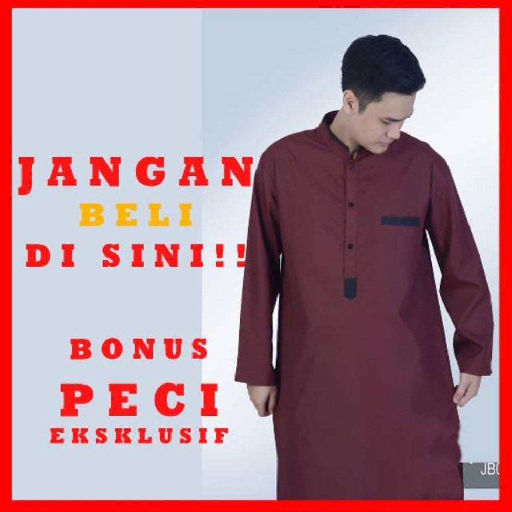 JB 24 Baju Muslim koko JUBAH pakistan arab Gamis Pria Umroh Naylul di lapak Risky jersy 99 rohmat_sahid