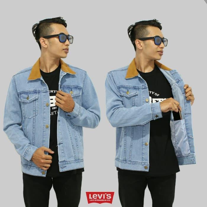 Jaket Dilan Jaket Jeans Dilan 1990 Jaket Levis Pria Denim - Bioblitz