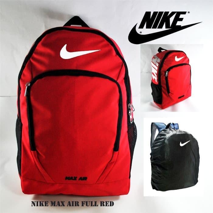 TAS RANSEL NIKE MAX AIR PRIA WANITA ANAK SEKOLAH SPORT BEST SELLER - mera