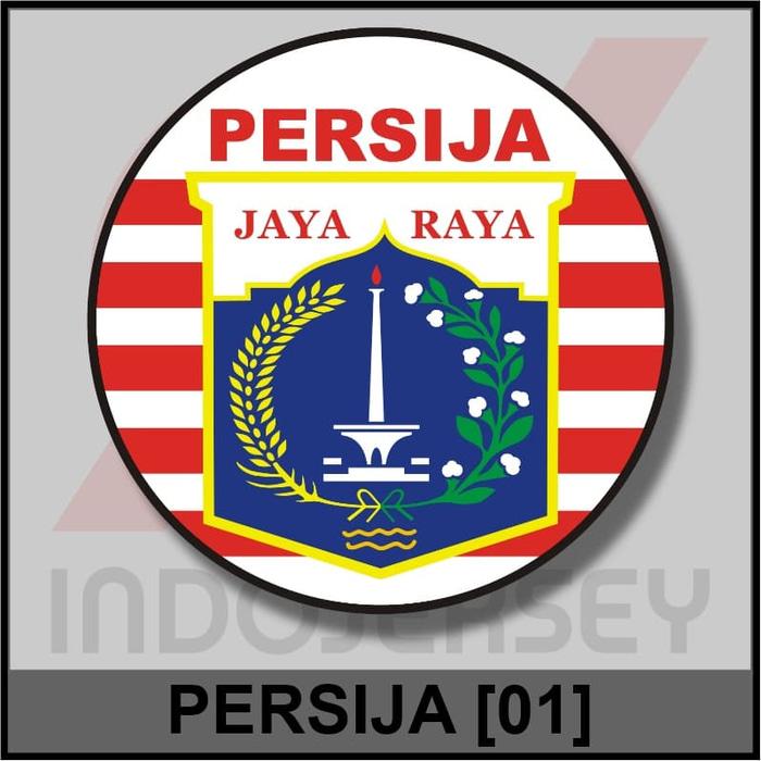 Best Seller!! Patch Badge Flock Liga Indonesia - Persija Jakarta 01 - ready stock