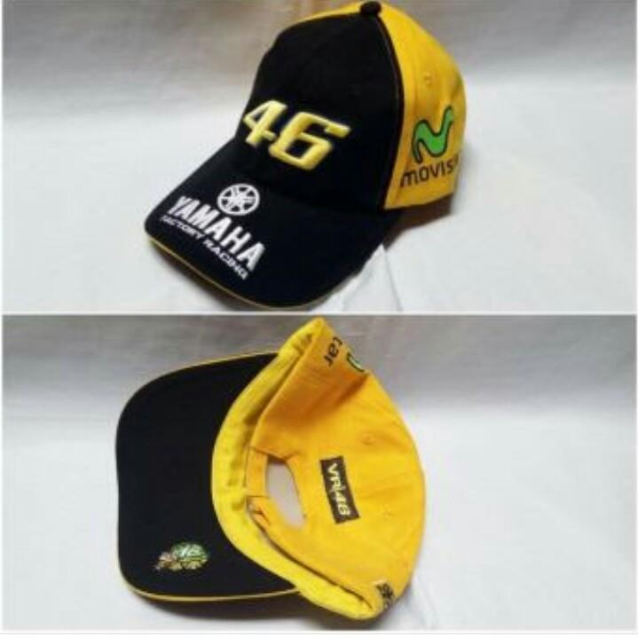 TOPI VALENTINO ROSSI VR 46 SIGNATURE ASLI YAMAHA