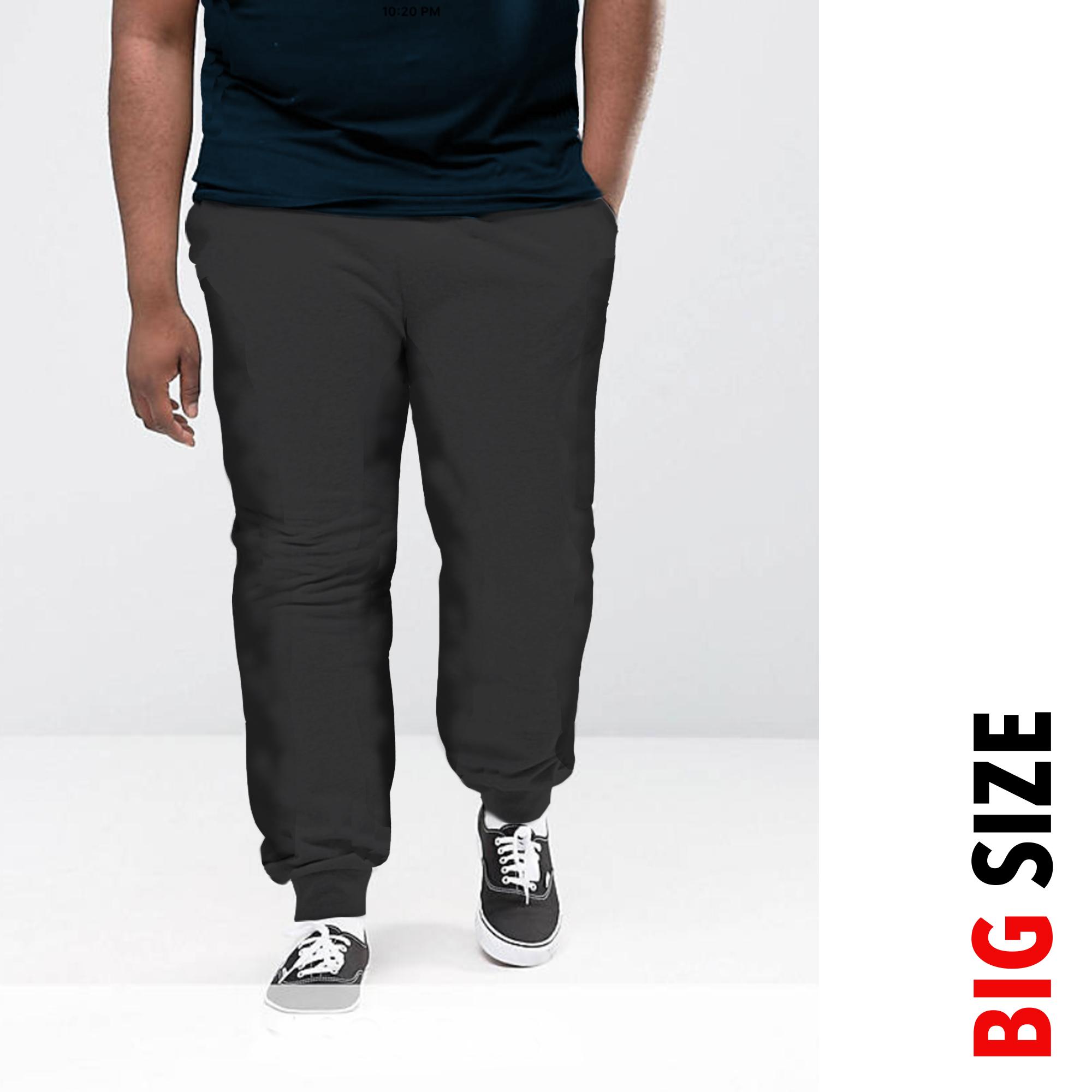 Okechuku Evan Celana Joger Big Size Jumbo Jogger Pants fit to 4XL