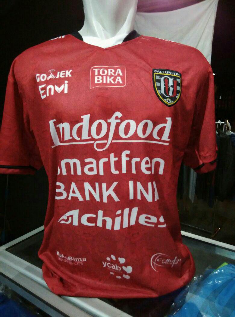 Jersey bali united home printing 2018