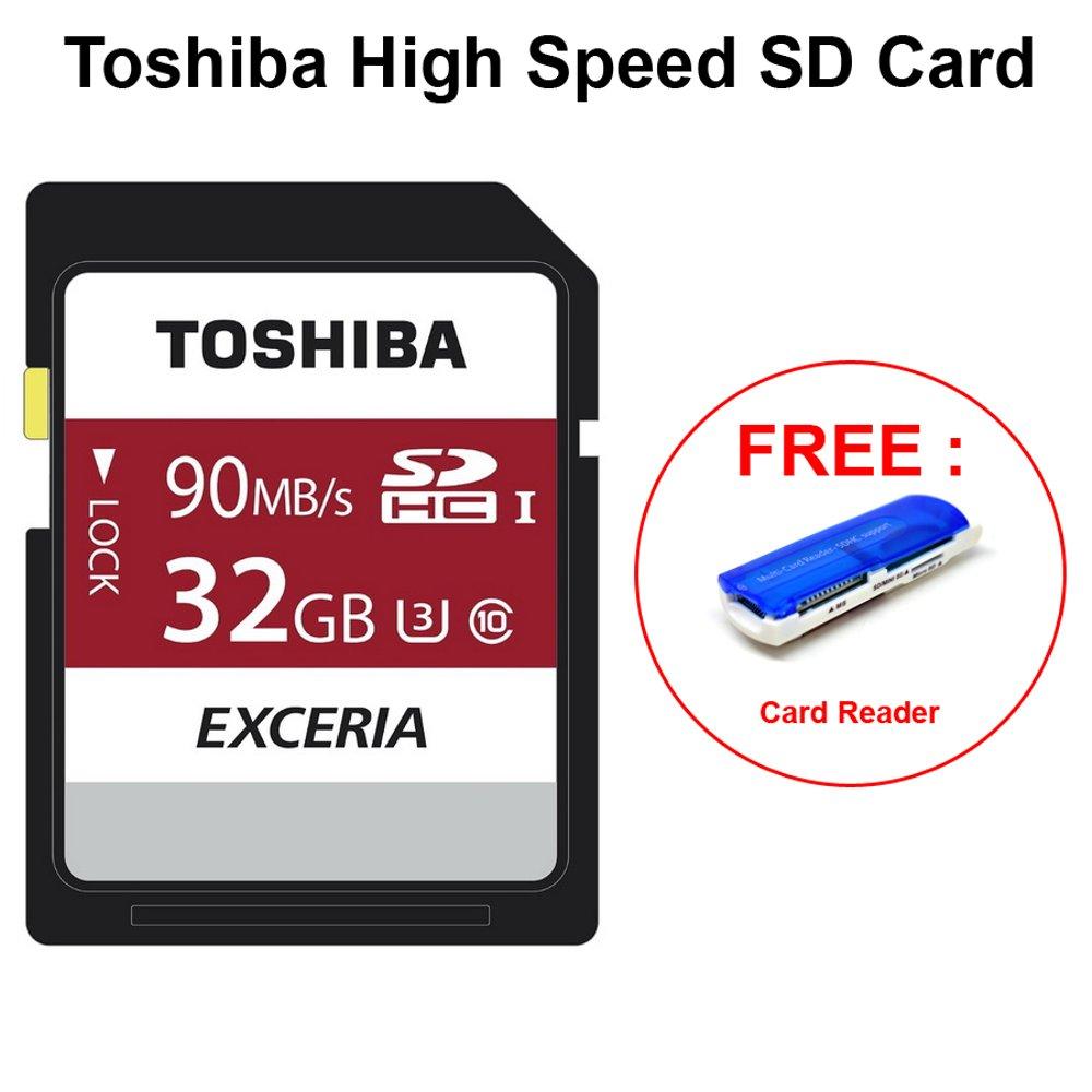 Toshiba Exceria Memory High Speed SDHC N302 90Mbs - 32GB