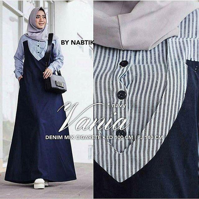 Terlaris Vania dress gamis balotelli/gamis jumbo/syari/baju gamis/Bestgamis/muslim gamis/pesta (Hitam)