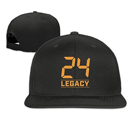 Sport 24 Legacy Logo Fitted Hat Mens Black Adjustable